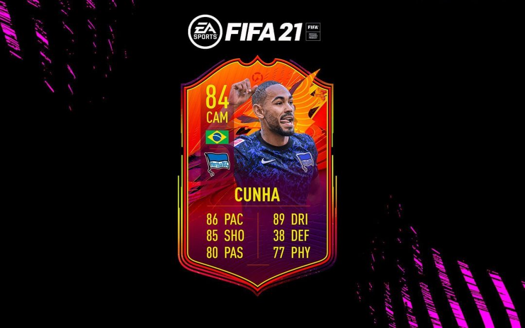 FIFA 21. Equipo para conseguir a Cunha Headliner