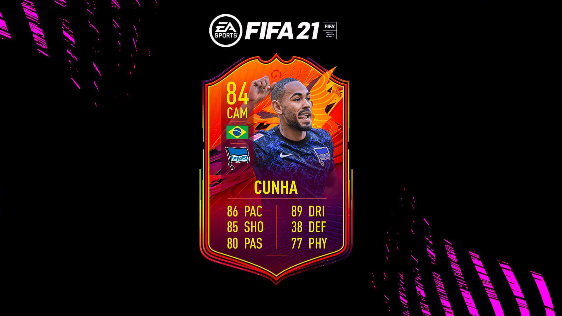 Equipo para Cunha Healiner en FIFA 21 Ultimate Team