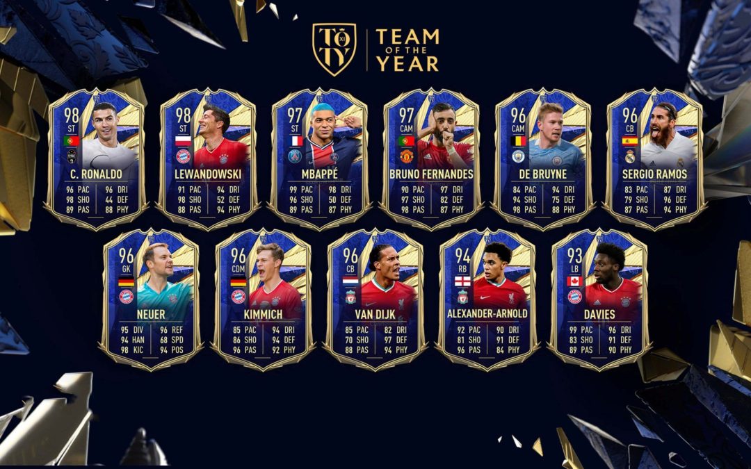 Éste es el Team of the Year de FIFA 21 Ultimate Team
