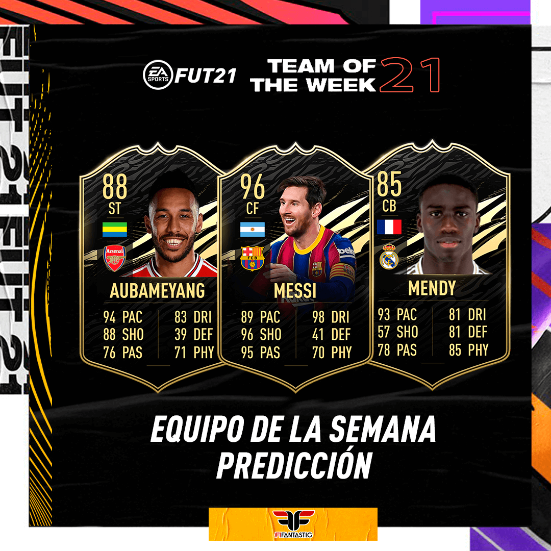 Predicción del TOTW 21 de FIFA 21 Ultimate Team Predicción del TOTW 21 de FIFA 21 Ultimate Team