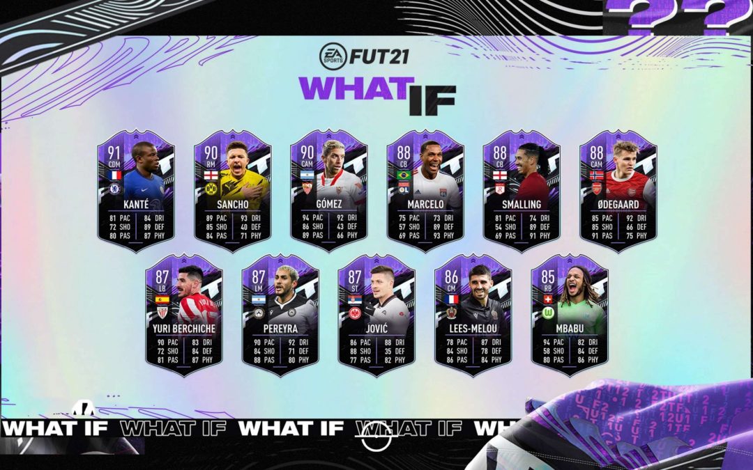 FIFA 21. Llegan las cartas What If a Ultimate Team