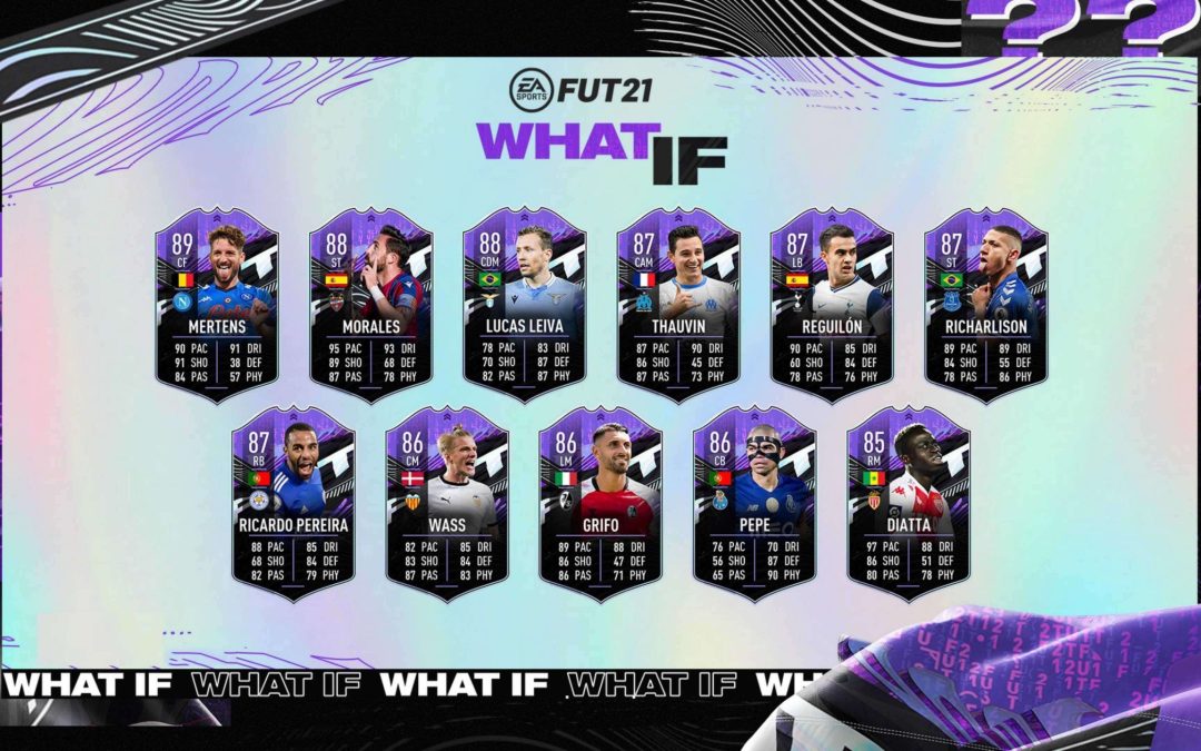 FIFA 21. Segundo equipo de los What If