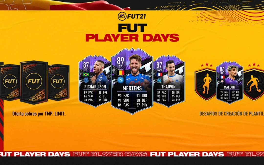 Comienzan los FUT Player Days de FIFA 21