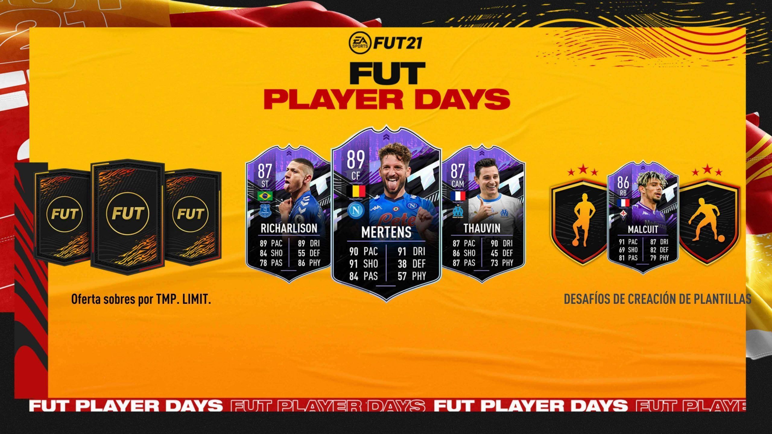FUT Player Days de FIFA 21