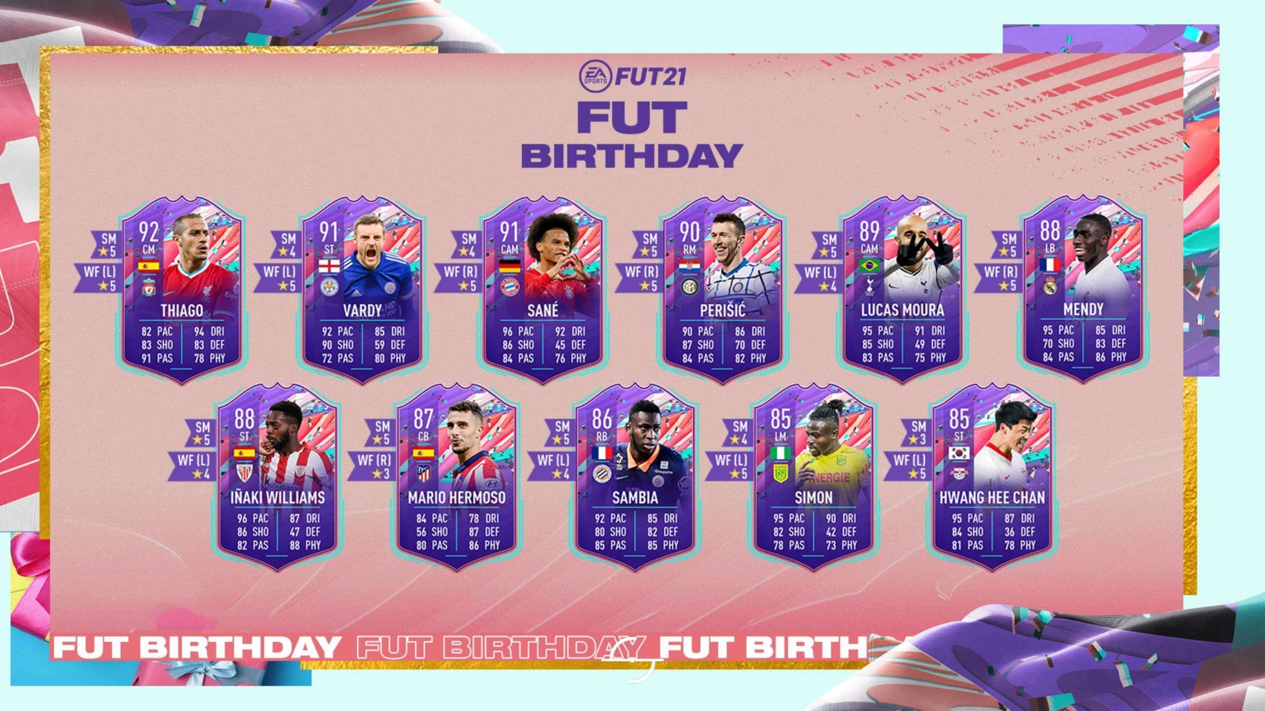 FUT Birthday de FIFA 21 Ultimate Team