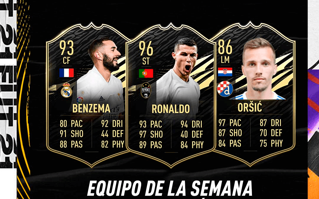 FIFA 21. Predicción del Equipo de la Semana #25