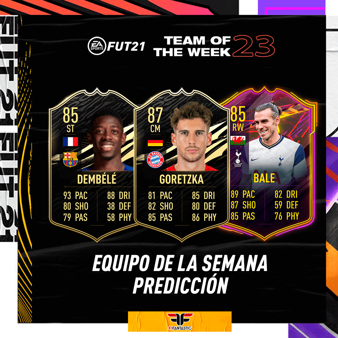 Predicción del TOTW 23 de FIFA 21