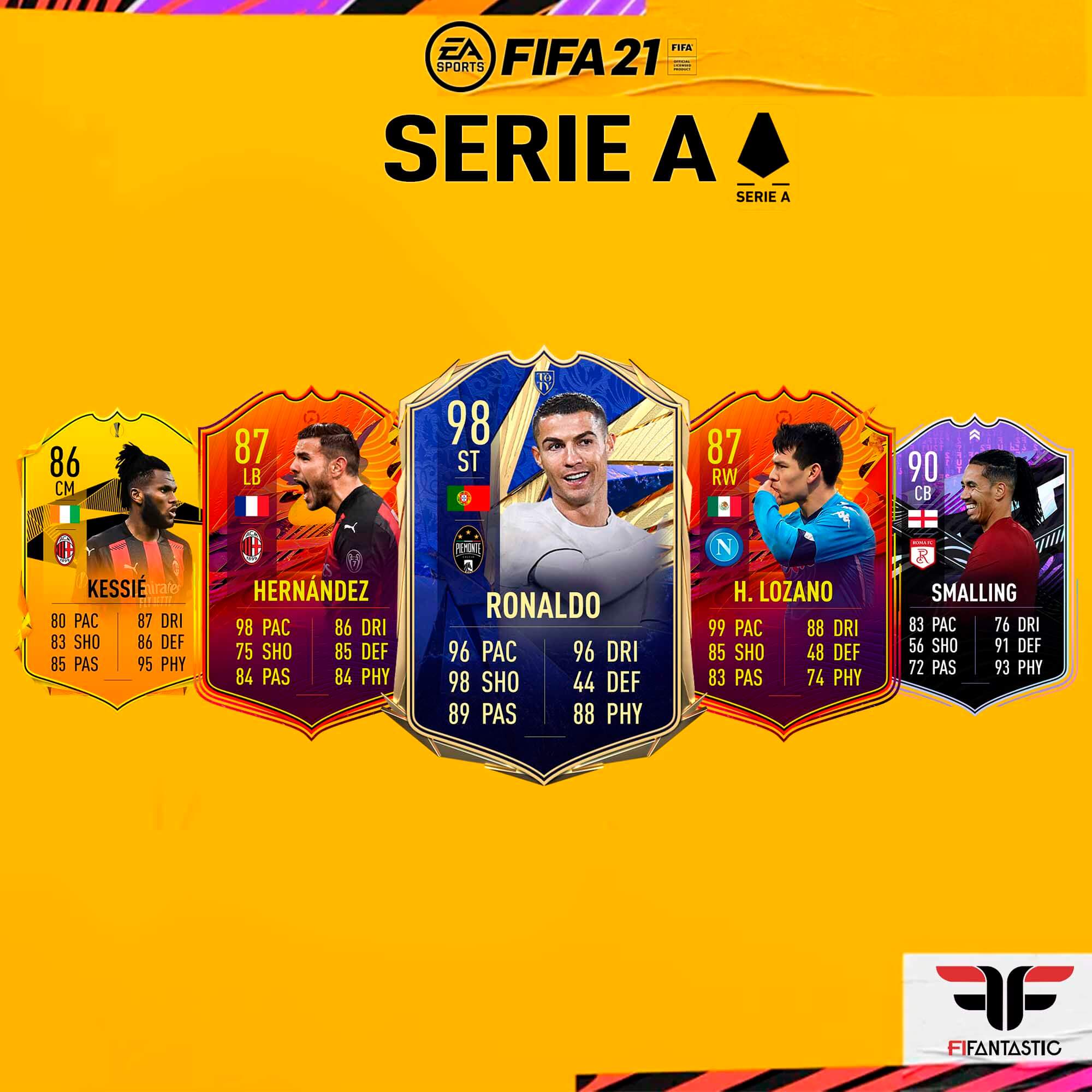Los jugadores más Meta de la Serie A de FIFA 21 Ultimate Team
