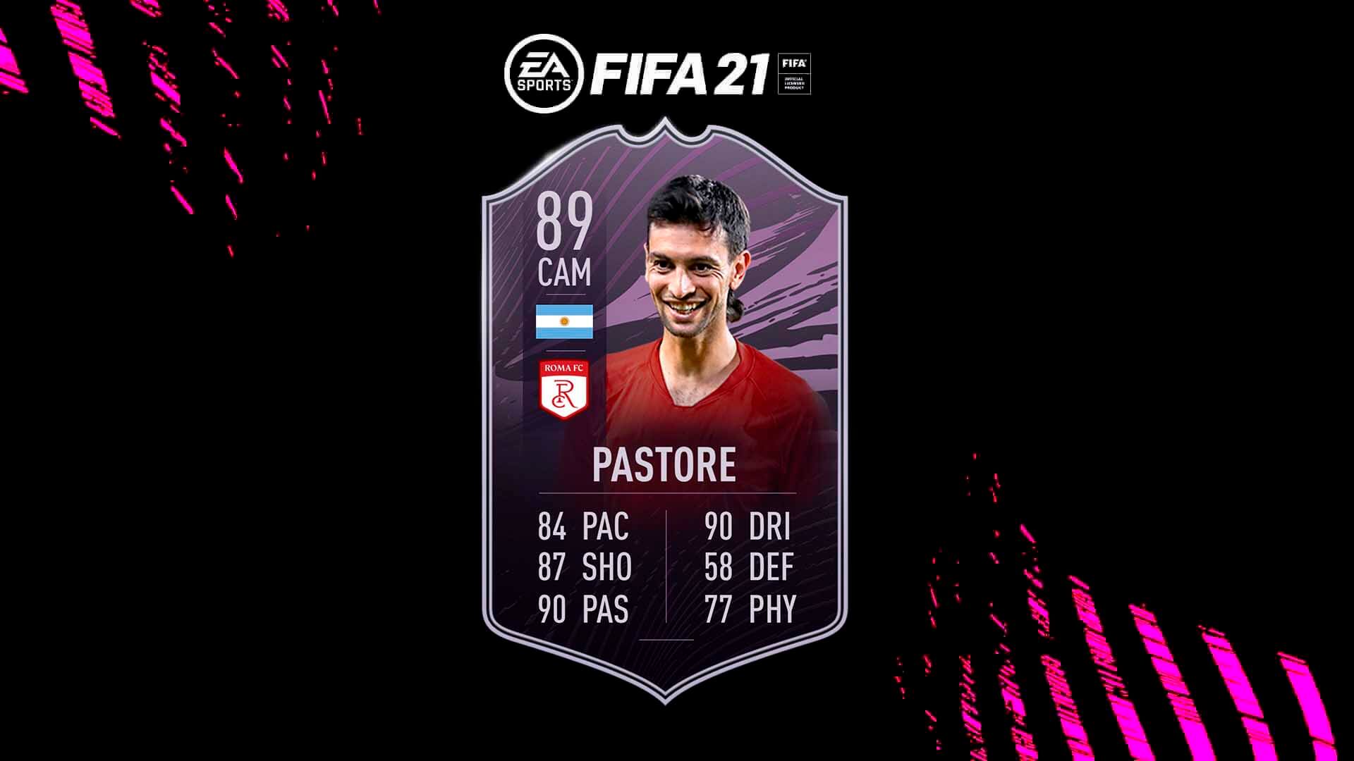 Equipo para conseguir a Pastore Objetivos en FIFA 21 Ultimate Team