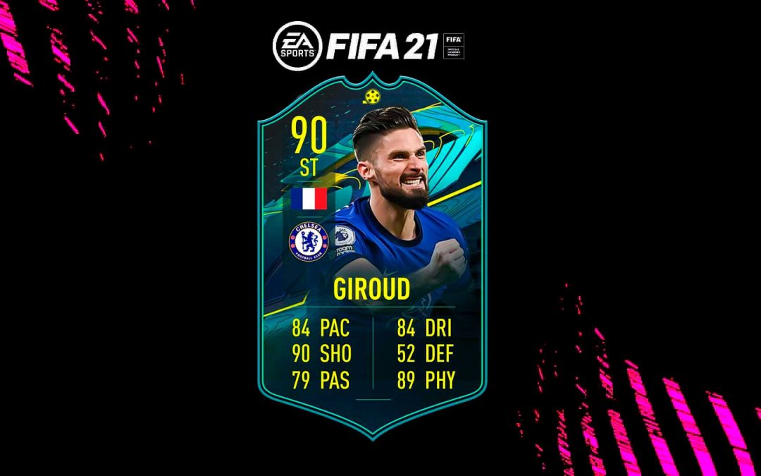 FIFA 21. Equipo para conseguir a Giroud Moments