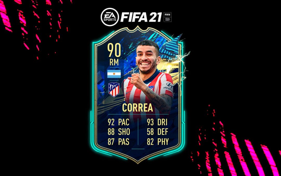 FIFA 21. Equipo para conseguir a Ángel Correa TOTS