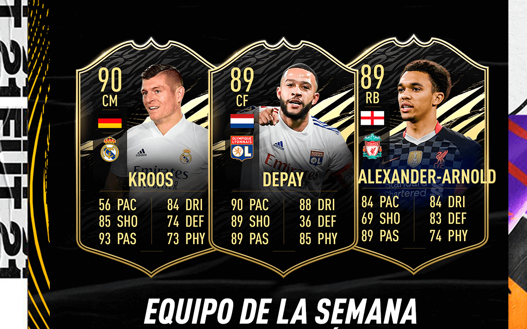 FIFA 21. Predicción del Equipo de la Semana #29
