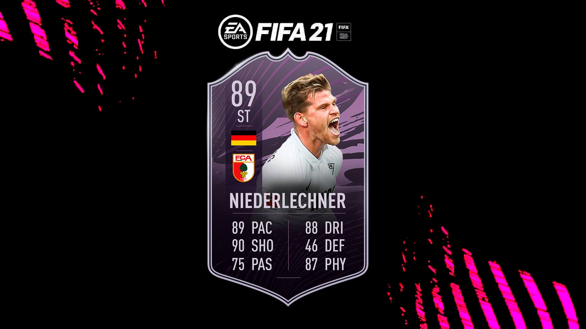 Equipo para conseguir a Niederlechner Objetivos en FIFA 21 Ultimate Team