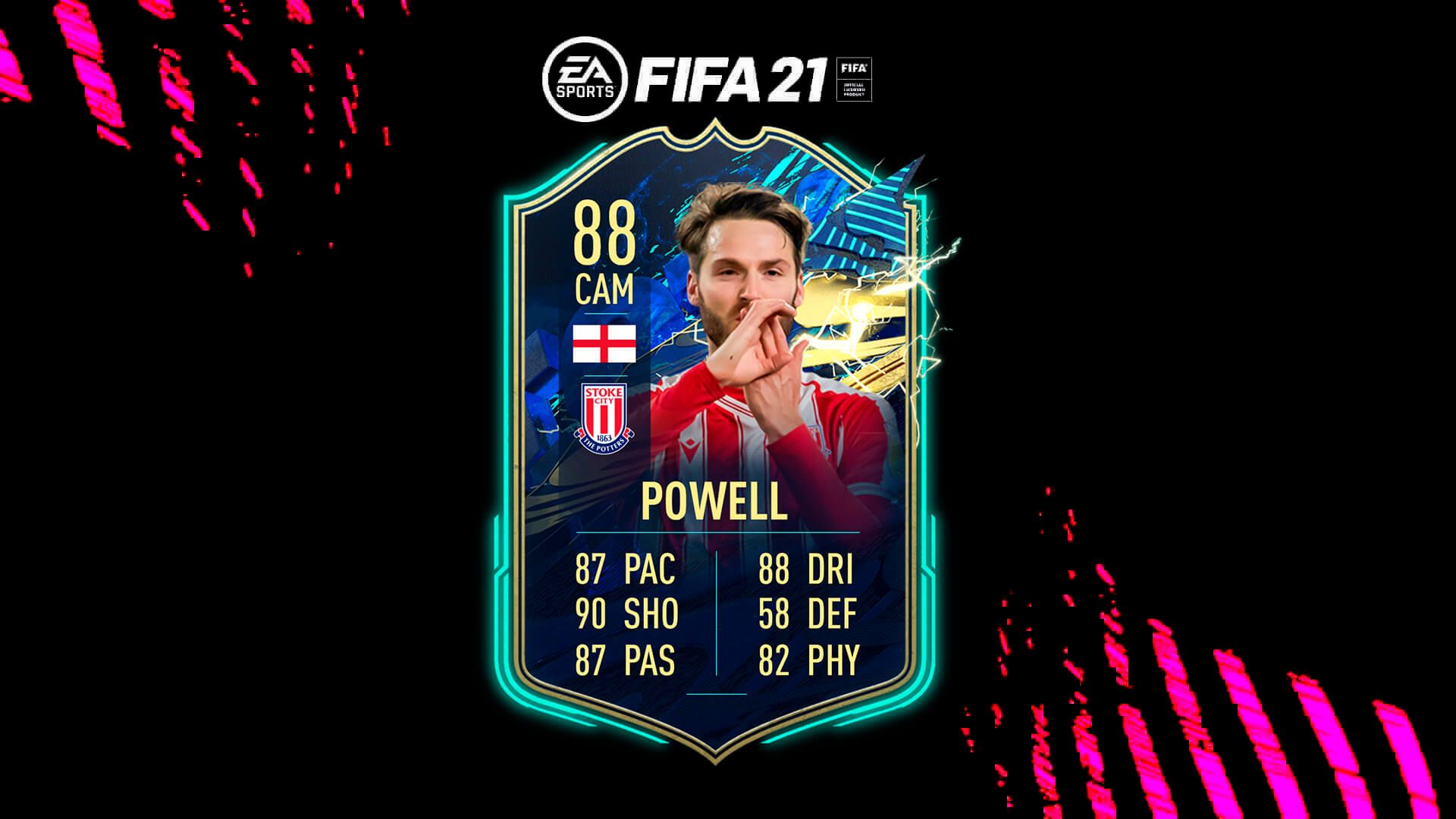 Equipo para conseguir a Powell TOTS en FIFA 21 Ultimate Team Equipo para conseguir a Powell TOTS en FIFA 21 Ultimate Team