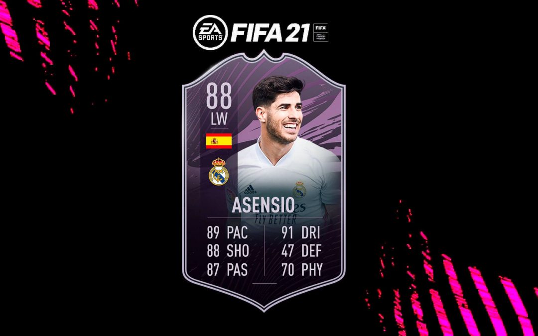 FIFA 21. Equipo para conseguir a Marco Asensio Objetivos