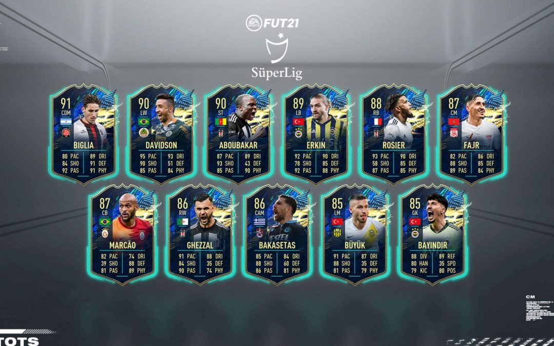 FIFA 21. Team of the Season de la Süper Lig
