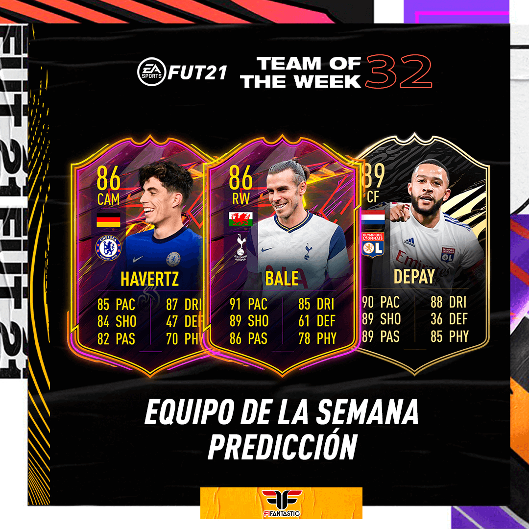 Predicción del TOTW 32 de FIFA 21 Ultimate Team