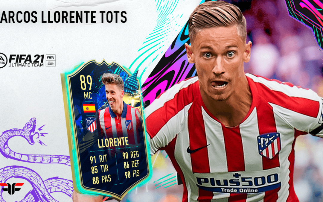 FIFA 21. Review de Marcos Llorente TOTS