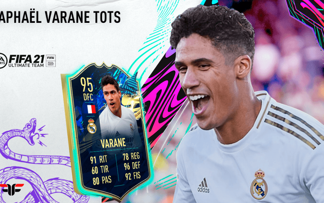FIFA 21. Review de Raphaël Varane TOTS