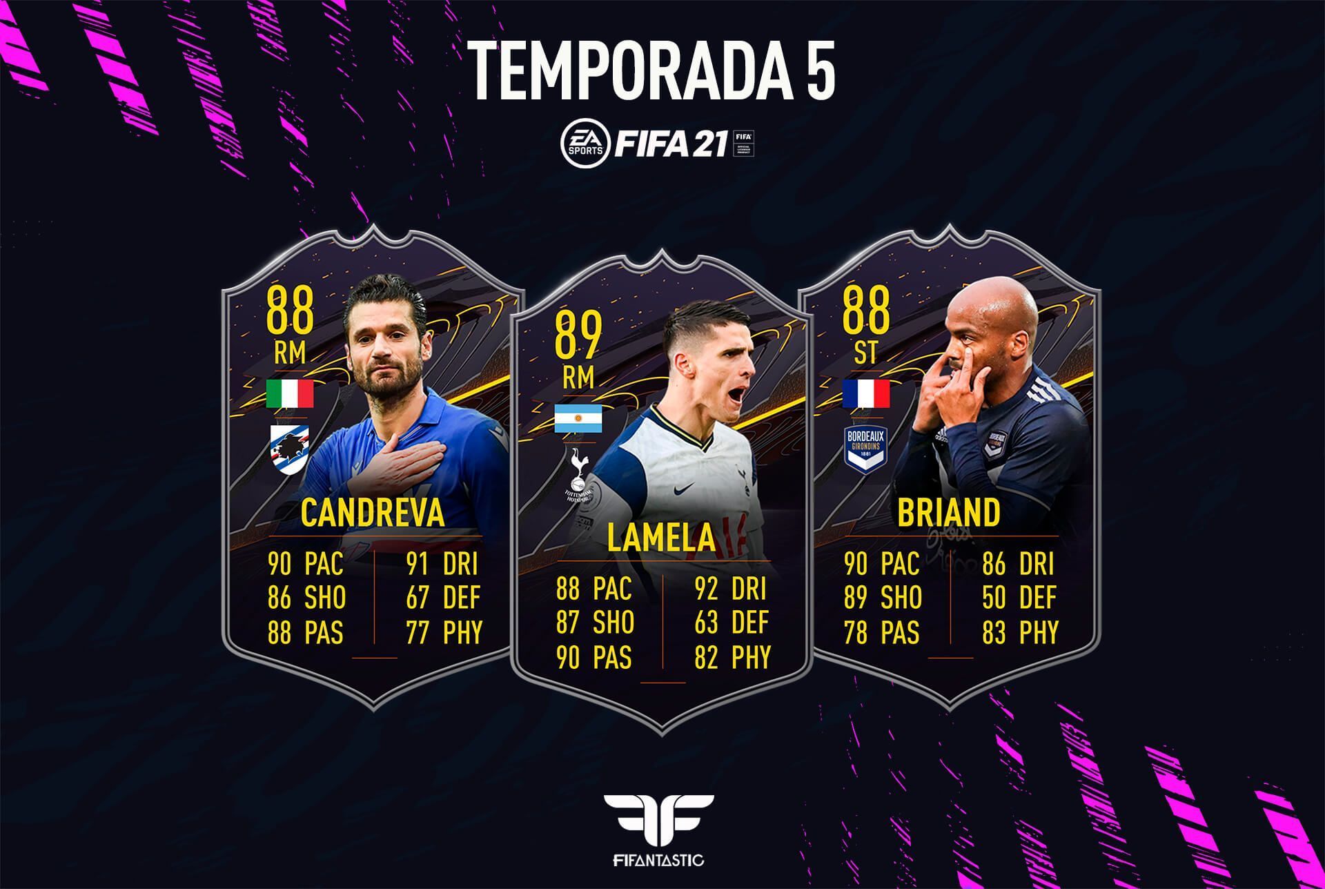 Jugador del nivel 30 de la Temporada 5 de FIFA 21 Ultimate Team