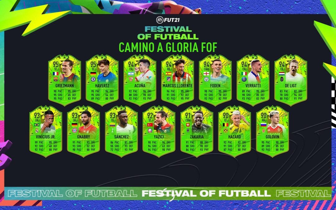 FIFA 21. Primer equipo del Festival of Futball