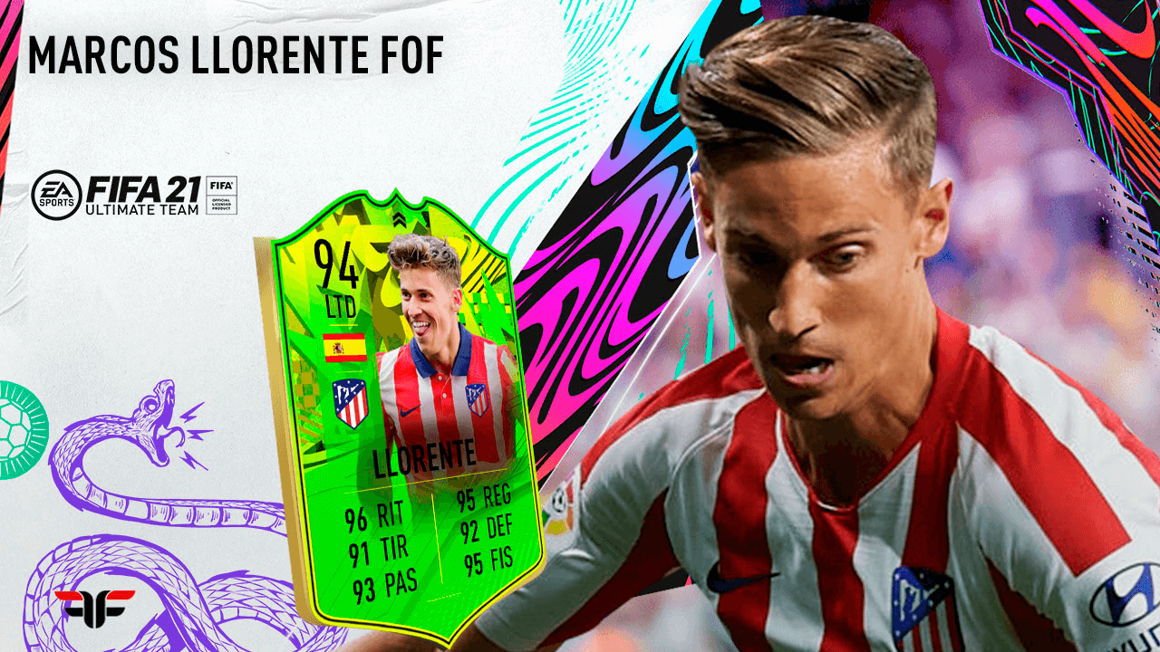 Review de Marcos Llorente FOF en FIFA 21 Ultimate Team Review de Marcos Llorente FOF en FIFA 21 Ultimate Team