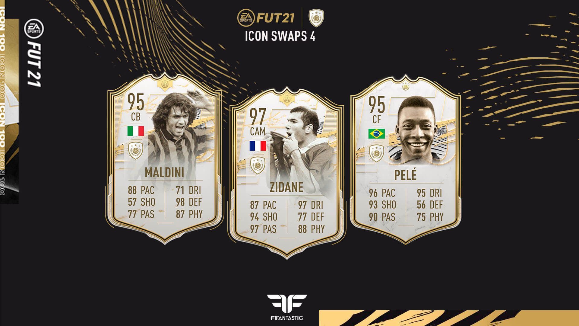 Icon Swaps 4 FIFA 21 Ultimate Team