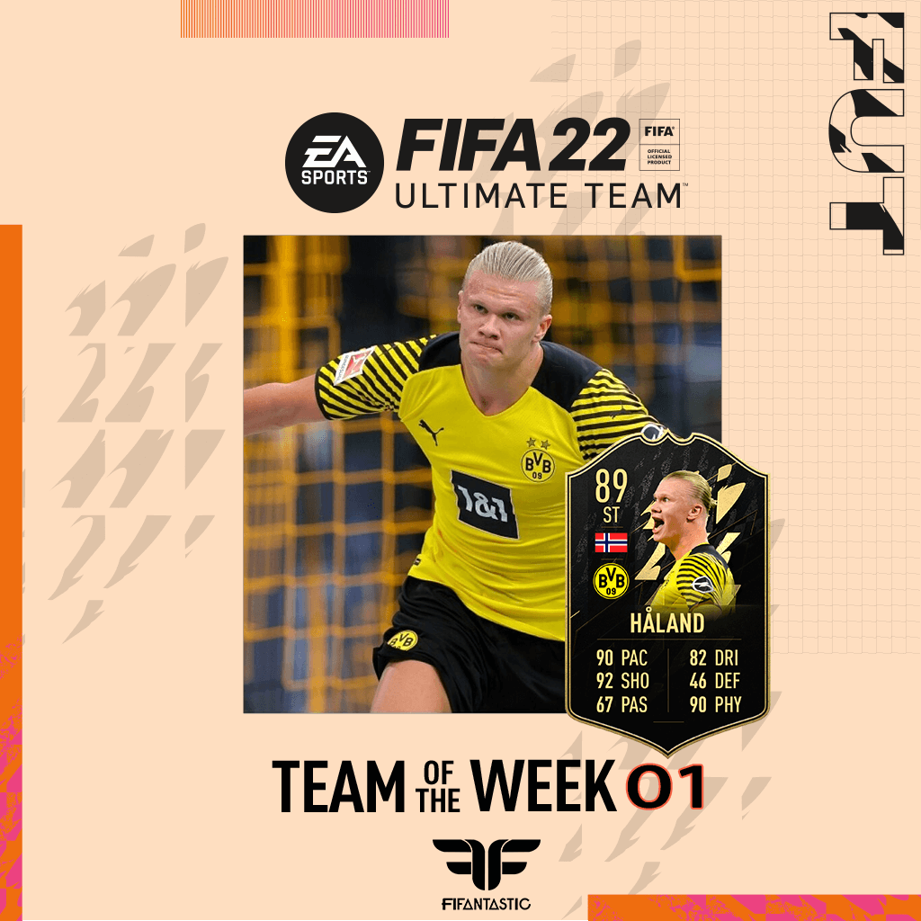 Predicción del TOTW 1 de FIFA 22 Ultimate Team