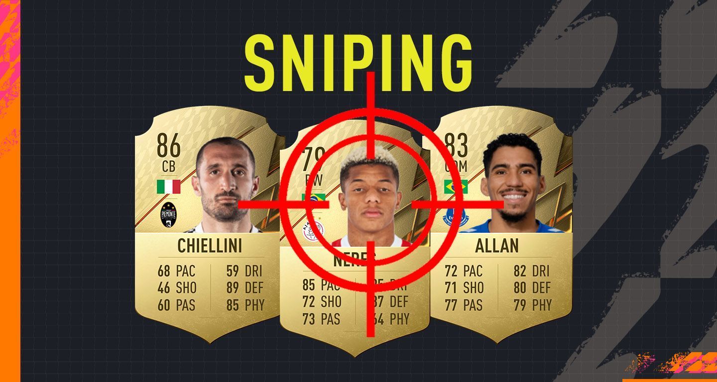 Filtros de sniping en FIFA 22 Ultimate Team