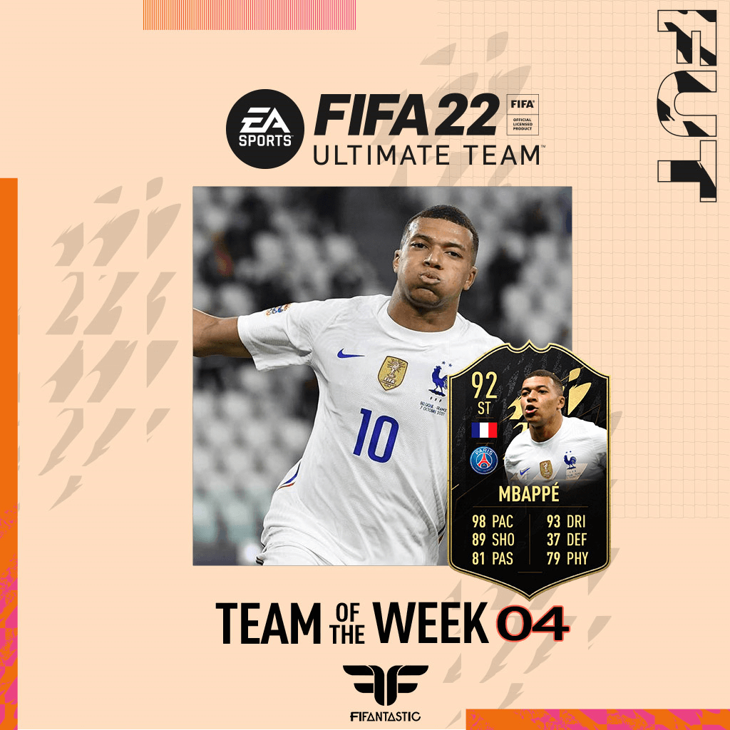Predicción del TOTW 4 de FIFA 22 Ultimate Team