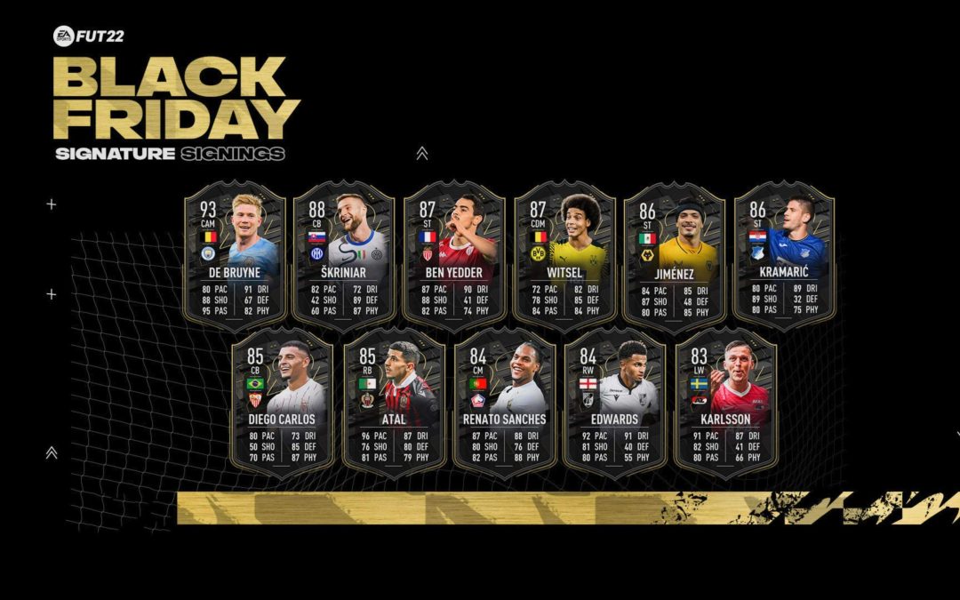 FIFA 22. Estrenan los Contratos Únicos en Black Friday