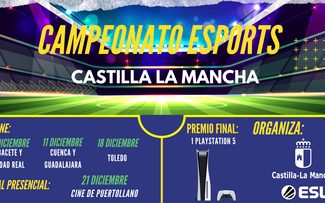 Compite en el torneo de FIFA 22 para Castilla-La Mancha