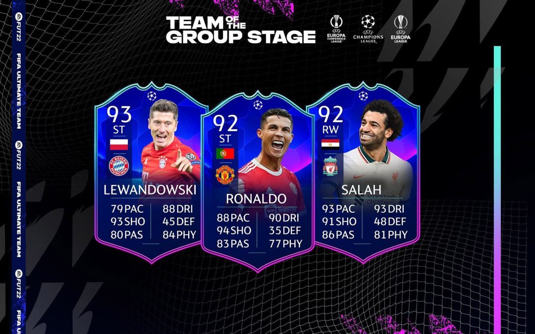 FIFA 22. Predicción del Team of the Group Stage