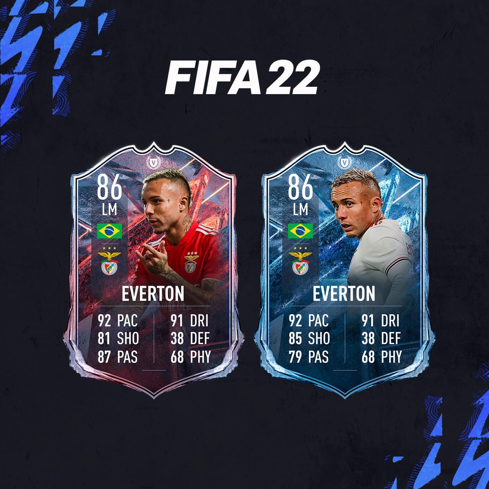 Equipo para conseguir a Everton Versus en FIFA 22 Ultimate Team