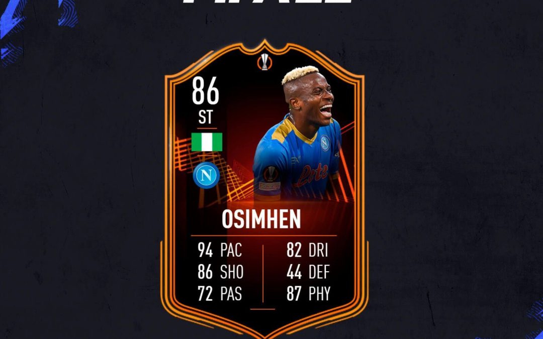 FIFA 22. Equipo para conseguir a Osimhen TOTGS
