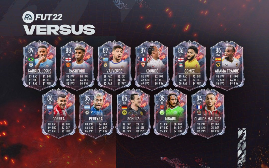 FIFA 22. Se estrenan las cartas Versus en Ultimate Team