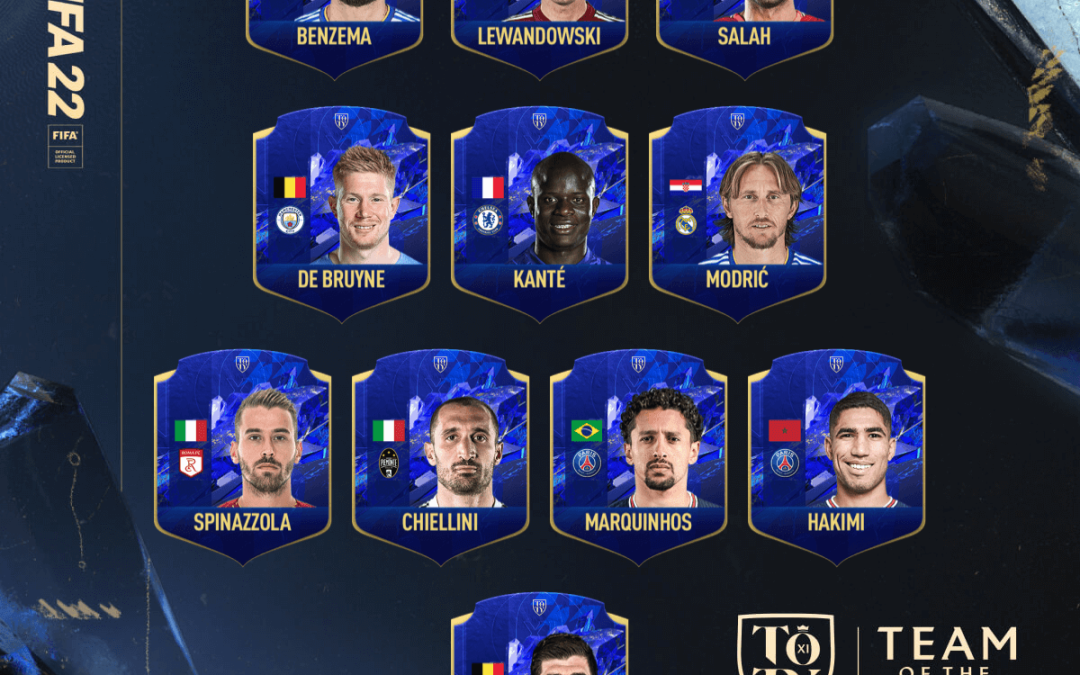 FIFA 22. Ya podéis votar el TOTY de Ultimate Team