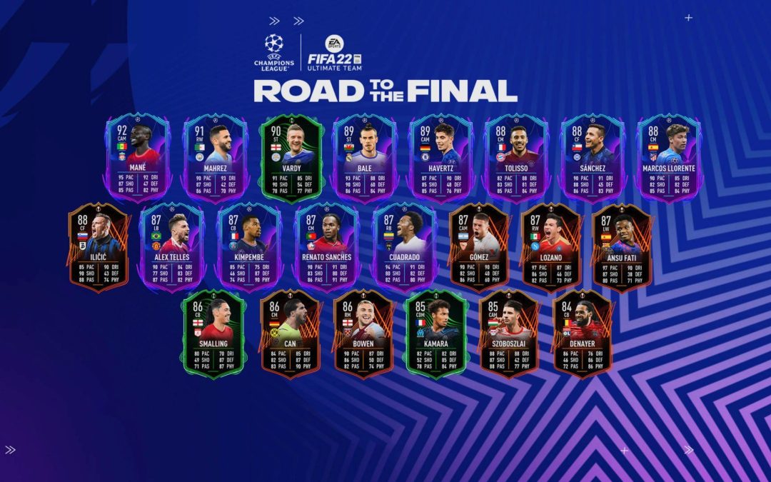 FIFA 22. Cartas Camino a la Final