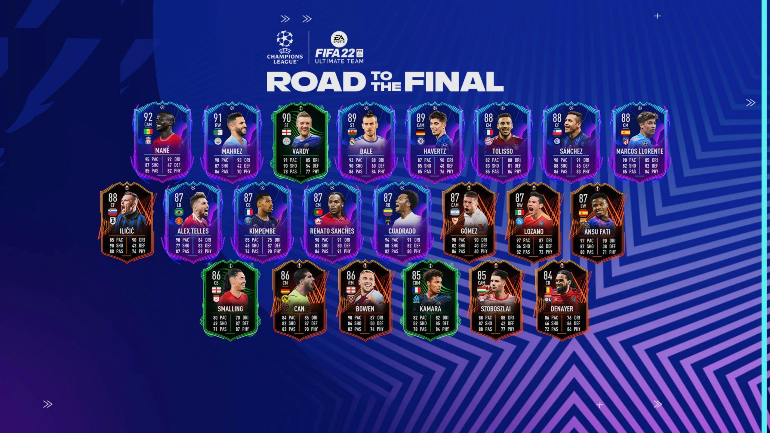 Equipo Camino a la Final de FIFA 22 Ultimate Team Equipo Camino a la Final de FIFA 22 Ultimate Team