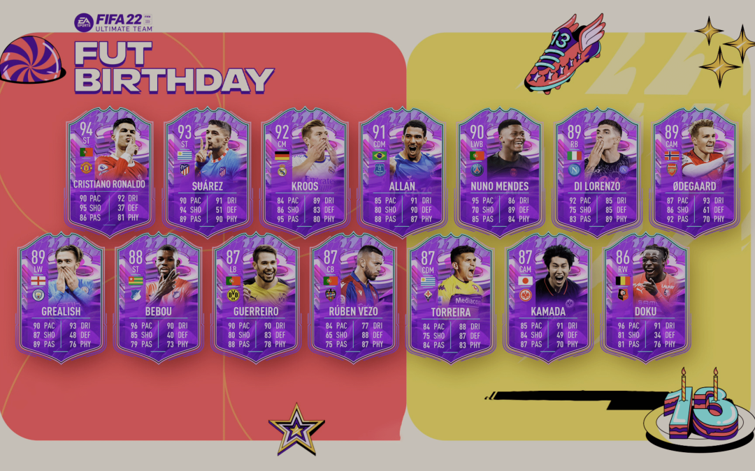FIFA 22. Comienza el 13º Aniversario de FUT