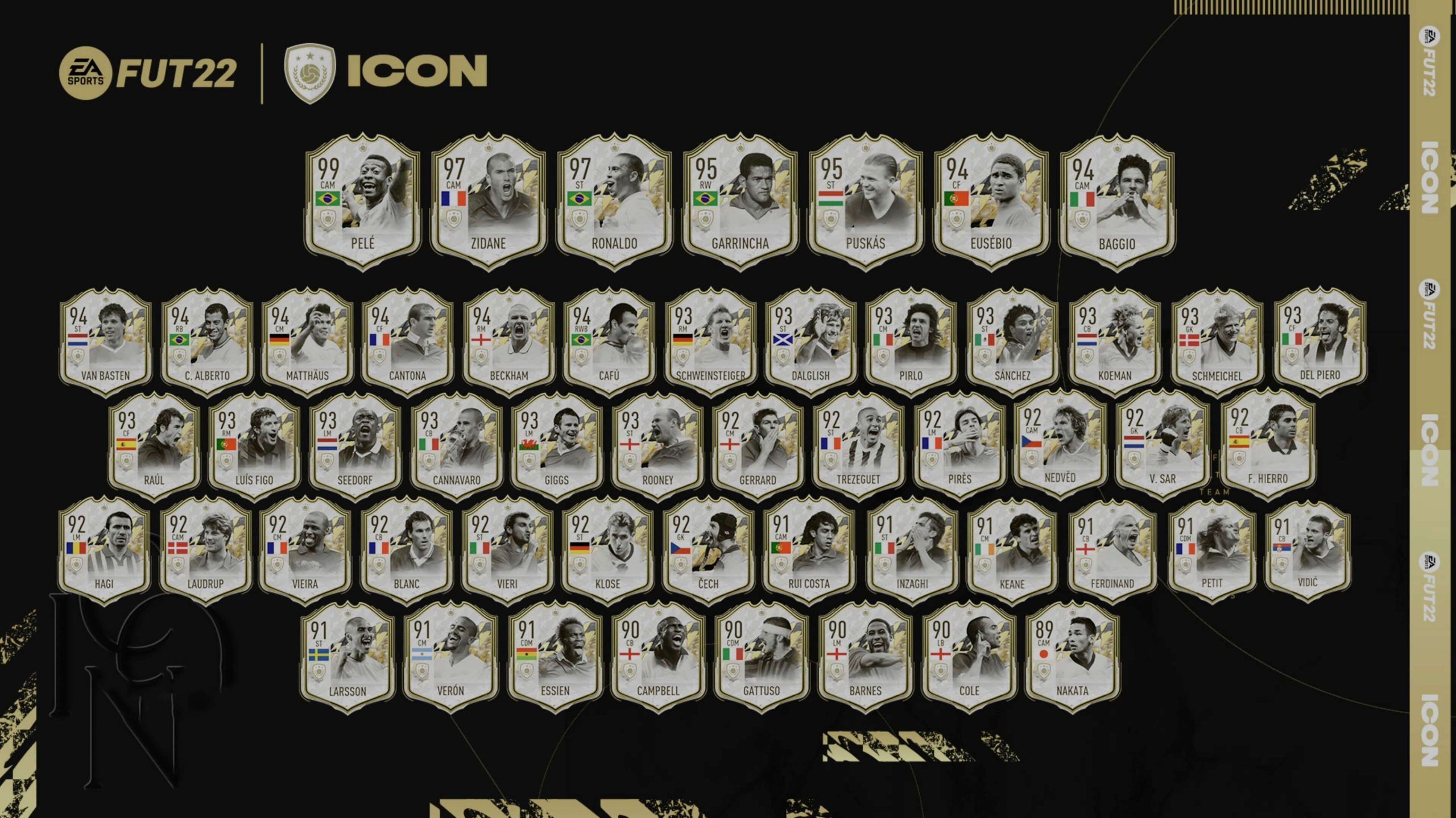 Iconos Moments de FIFA 22 Ultimate Team Iconos Moments de FIFA 22 Ultimate Team