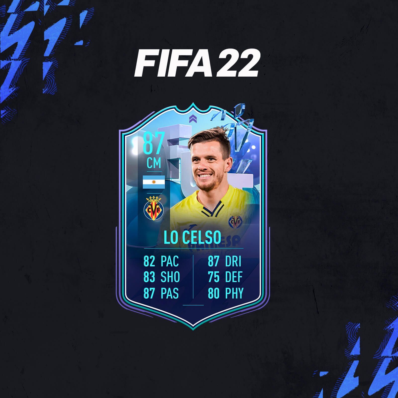 Equipo para conseguir a Lo Celso Fantasy FUT en FIFA 22 Ultimate Team