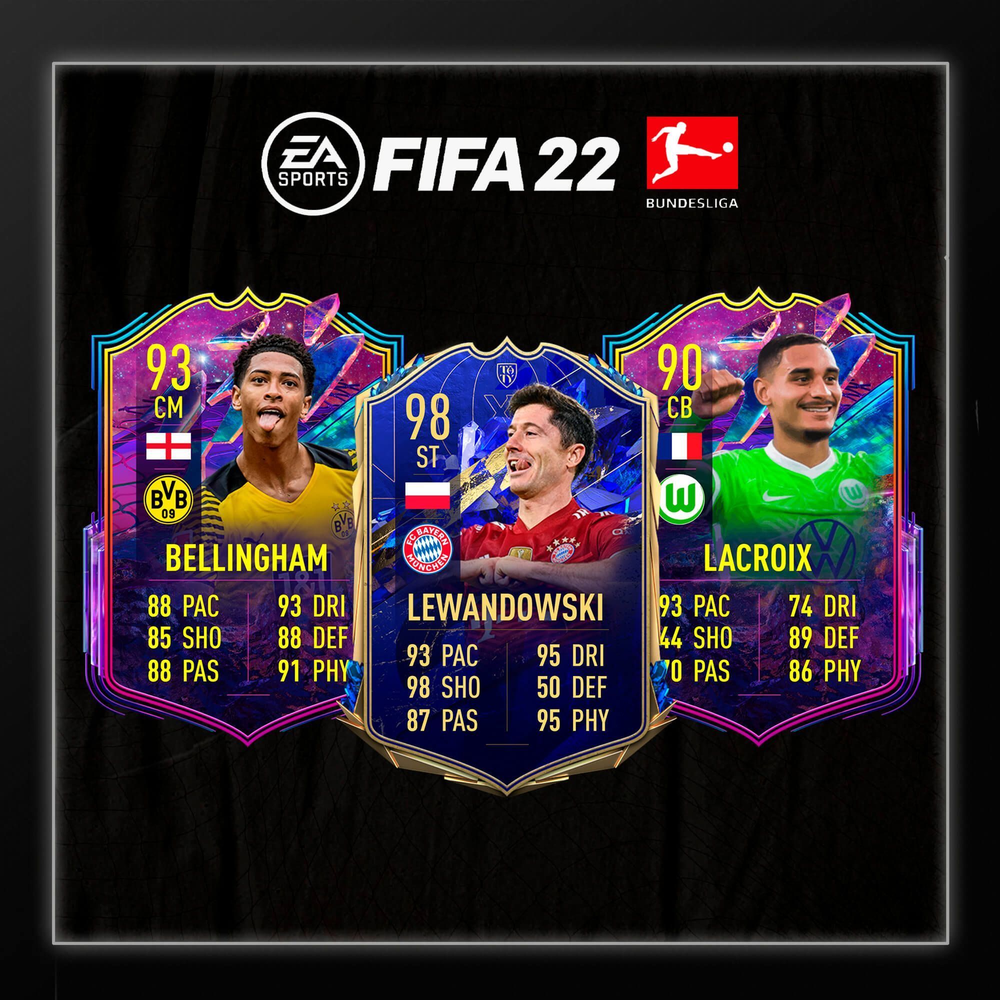 Los mejores jugadores de la Bundesliga de FIFA 22 Ultimate Team Los mejores jugadores de la Bundesliga de FIFA 22 Ultimate Team