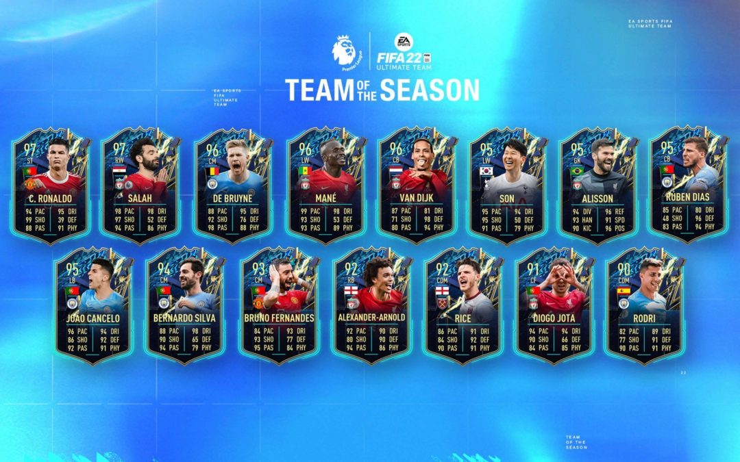 FIFA 22. Team of the Season de la Premier League