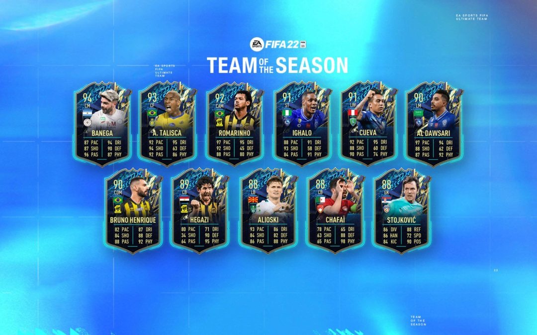 FIFA 22. Team of the Season de la Saudi Pro League