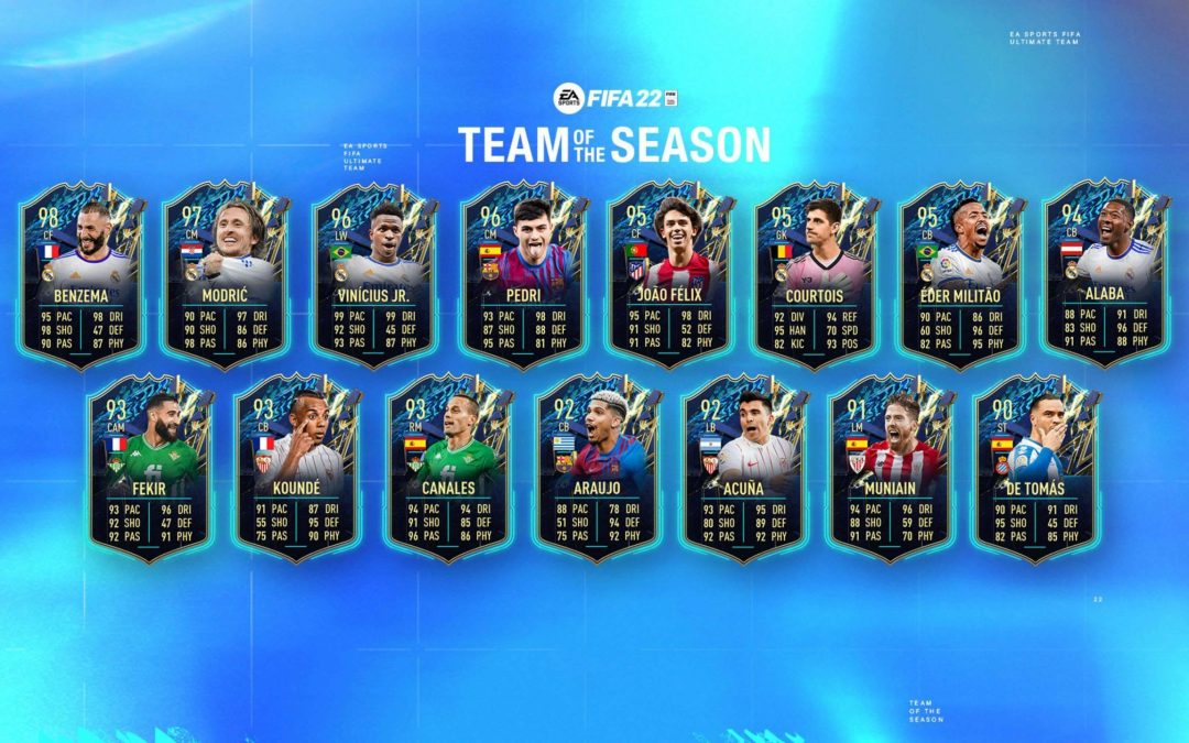 FIFA 22. Team of the Season de La Liga