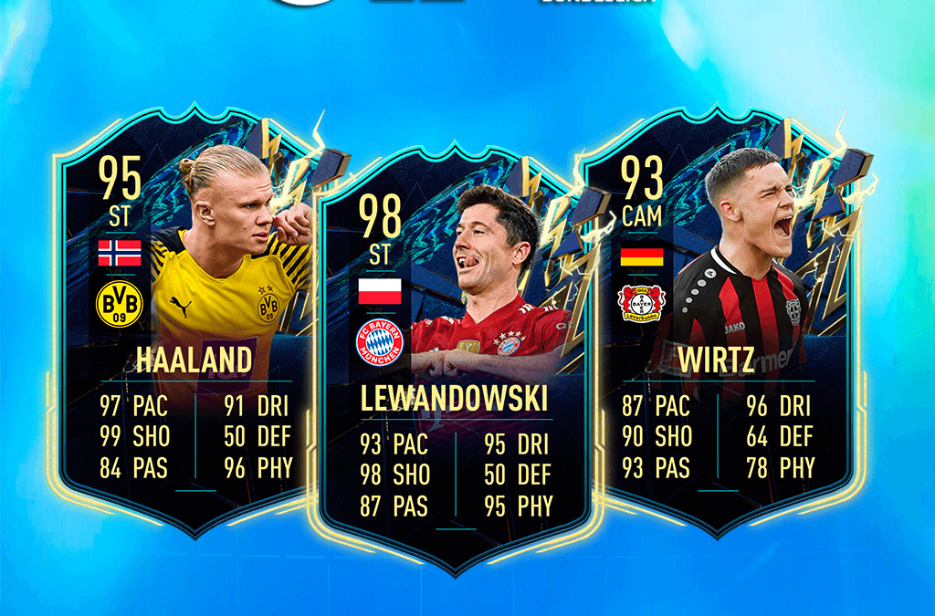 FIFA 22. Predicción del TOTS de la Bundesliga