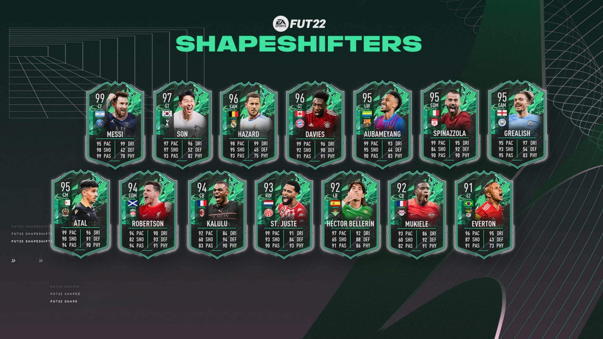 Equipo 1 de los Metamorfo de FIFA 22 Ultimate Team