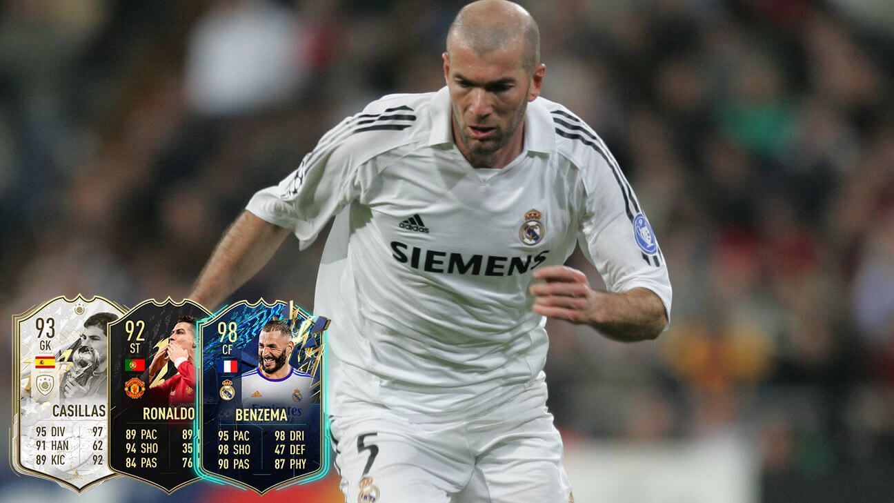 Equipo del Real Madrid en FIFA 22 Ultimate Team
