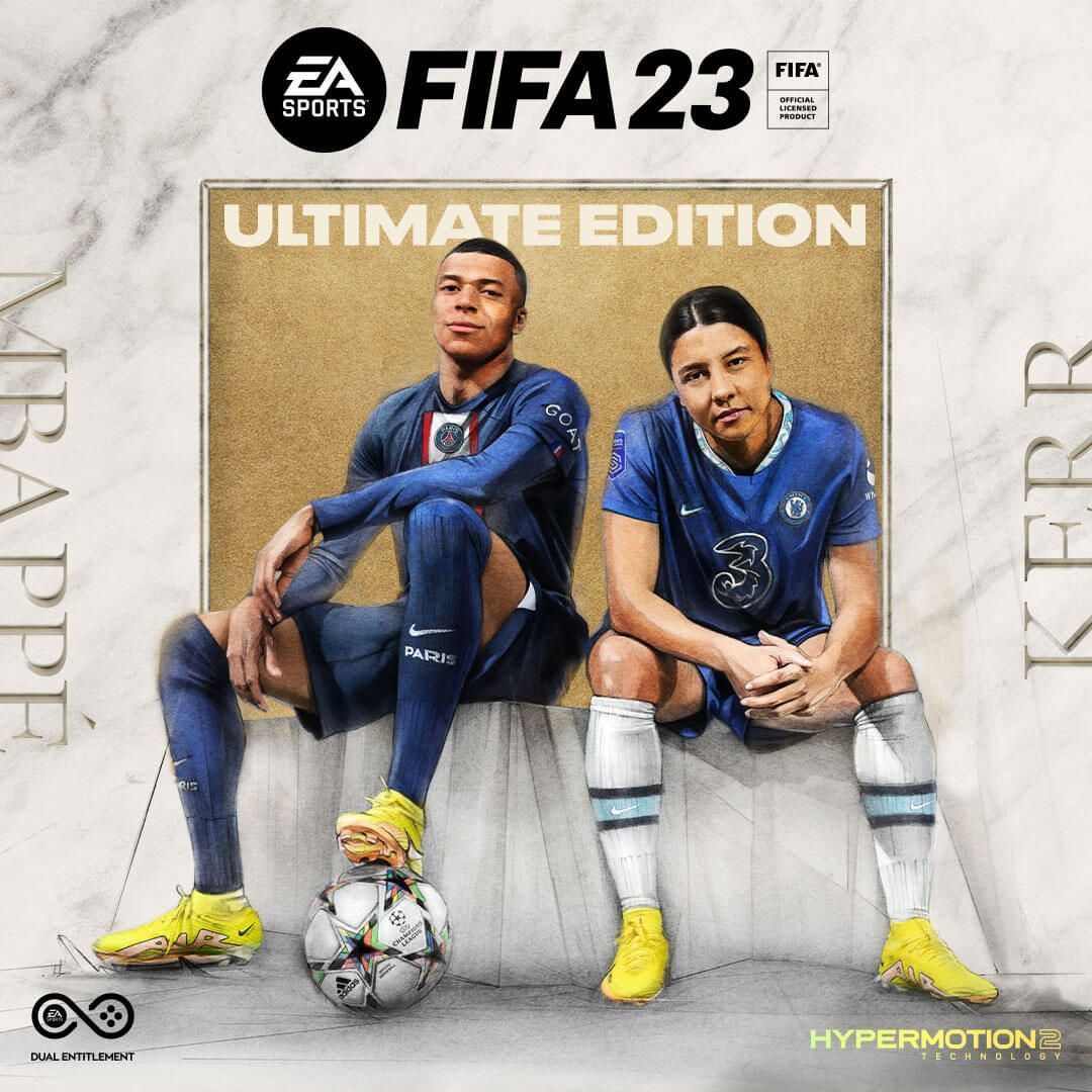 Portada de FIFA 23, Portada de la Ultimate Edition de FIFA 23